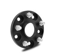 Set Separadores Adaptador Espaciadores Rueda PCD 5x114,3 CB 66,1mm Modificación Ampliación Cubo Rueda Para Nissan Para Espaciador Hubcentric(Negro,20mm)