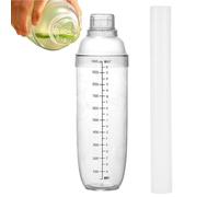 Set Set - Cup Hand con de limón, mezclador Escala de bebidas transparentes, herramienta de cóctel AGIT