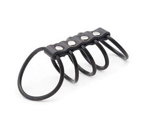 Set Silicona Durable Anillo Del Pene Hombres Eyaculación Precoz Lock Fine Ring,5ring