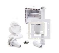 Set skimmer para piscina con boquilla de succión y skimmer de instalación, con gran cesto colector