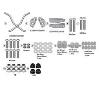 Set Soporte Baca, GIVI 4131fz para Monokey/Monolock, Kawasaki z650 Rs