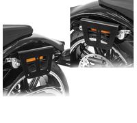 Set Soportes de alforjas para Harley Dyna Street Bob 06-17 desmontable QL