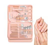 Set tagliaunghie*1 Da Uomo 30 Pezzi Set Per Manicure Pedicure E Rifinitura