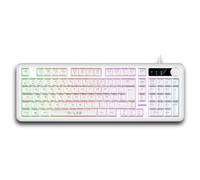 The G-Lab - Combo Mercury EX - Pack de Teclado Gamer con Cable y ratón Gamer - Teclado mecánico TKL, Red Switch, RGB con 20 Modos Luminosos - Ratón Gaming 7200 dpi para PC/PS4, PS5 y Xbox