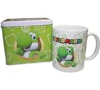 Set Taza + Hucha Yoshi Super Mario Bros NINTENDO