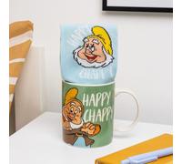 Set taza y calcetines Feliz Blancanieves y los siete enanitos