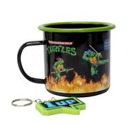 Set Taza Y Llavero Tortugas Ninja