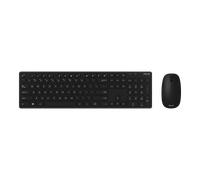 Set Teclado en inglés (universal) y Ratón Inalámbricos ASUS W5000 - negro