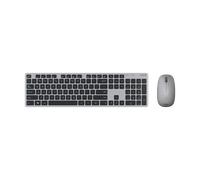 Set Teclado en inglés (universal) y ratón Inalámbricos ASUS W5000 - plata