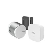 Set Tedee GO2 de aluminio plateado (incluye puente y sensor de...