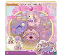Set Tocador De Pony Sylvanian Families Con Figura Joy Edad 3+