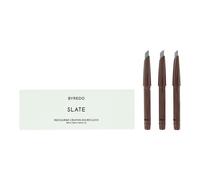 Set trio, byredo, all-in-one, eyebrow cream pencil, 05, slate, refill,