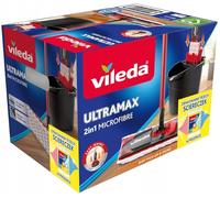 Set Vileda mopa Ultramax mopa Plana + Cubo escurridor + 3 paños
