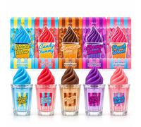 Set VILILY de 5 Perfumes Eau de Parfum 100 ml Cada Uno, Island Bless, Candy Yummy, Chocolate Milk, Cherry Dance y Peach Wood, Fragancias Dulces, Afrutadas, Florales y Gourmand, Frascos Originales con