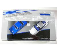 Set - VW Karmann Ghia Coupé 1955 - Porsche 911 Turbo 2010 1:43 IN Emb.orig Con