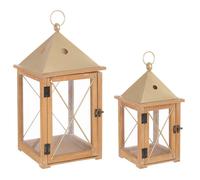 Set2 Beatific Linterna baja de oro