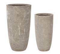 Set2 P.Jarrón Cemento A Arena Alta