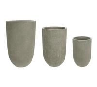 Set3 P.Cepillo Jarrón High Sage