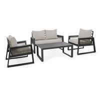 Set4 Lounge C-C Captiva Antracita Lh32