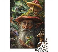 Seta Animales del Bosque Puzzle de 1000 Piezas para Adultos Papel Relajación Decoración Hogar 52x38cm/1000pcs