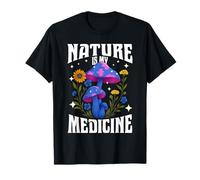 Setas caprichosas y Flores Silvestres Medicina Herbal Camiseta