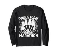 Setas Morel Fungus Foray Marathon Mushroom Manga Larga