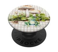 SETAS PARA DAMAS ARANA ACUAREADA BOTÁNICO BOTÁNICO PopSockets PopGrip Adhesivo