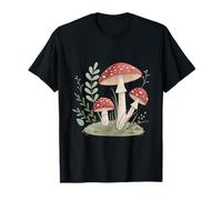 Setas rojas caprichosas en Garden Meadow Camiseta