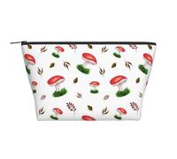 Setas Rojas De Otoño, Bolsa de artículos de tocador Bolsa de Maquillaje Bolsa de cosméticos Bolsa de artículos de tocador de Viaje portátil
