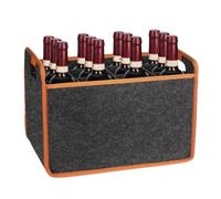Setauoo Bolsa para botellas de vino con divisor y asa, reutilizable, lavable, gruesa, para botellas de vino tinto, champán, cerveza y agua, a, Refer to , Unisex
