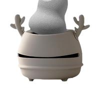 Setauoo Contenedor de esponja facial | Caja de esponja de silicona ventilada para huevos cosméticos | Soporte de secado portátil ventilado para evitar roturas