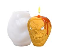 Setauoo Moldes De Halloween De Silicona - Molde de Silicona para Velas de Aromaterapia,Molde Manual de Desmolde Fácil para Resina Epoxi Yeso Decorativos Proyectos Temáticos Halloween