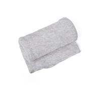SETEX Manta de 85% algodón/15% poliéster, Manta Ligera para decoración de Habitaciones, Dormitorio y más, Colcha de 200 x 150 cm, Color Gris Claro