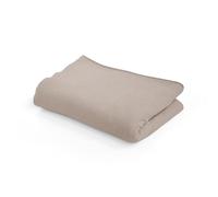 SETEX Manta de 85% algodón/15% poliéster, Manta para decoración de Habitaciones, Dormitorio y más, Colcha de 200 x 150 cm, Color marrón