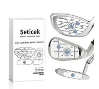 Seticek Cinta Profesional de Impacto de Golf, 150 Unidades, análisis de consistencia y Punto Dulce de autoenseñanza, Mejora la precisión y la Distancia del Swing de Golf