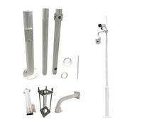 Setik - Poste para cámara Domo Exterior 4MT Tipo Bala - Setik - PALO4MT