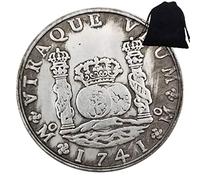 SeTing 1741 Moneda Histórica Antigua Conmemorativa España -Monedas del Mundo de Gran España Monedas talladas a mano Europa - miss our motherland Coins Permanent Service