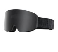 SETNGB Gafas de esquí de doble lente para hombre y mujer, modelo 2026, con lentes magnéticas antivaho y de brillo, ideales para snowboard y esquí, color obsidiana, 1 unidad.