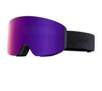 SETNGB Gafas de esquí de doble lente para hombre y mujer, modelo 2026, con lentes magnéticas antivaho y brillantes, ideales para snowboard y esquí, color morado medianoche, 1 unidad.