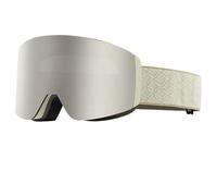 SETNGB Gafas de esquí de doble lente para hombre y mujer, modelo 2026, con lentes magnéticas antivaho y brillantes, ideales para snowboard y esquí, color blanco marfil, 1 unidad.