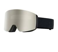 SETNGB Gafas de esquí de doble lente para hombre y mujer, modelo 2026, con lentes magnéticas antivaho y brillantes, ideales para snowboard y esquí, color plata gótico, 1 unidad.