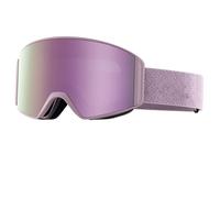 SETNGB Gafas de esquí elegantes 2025 para hombre y mujer con cierre a presión y desempañado rápido para snowboard, color rosa fantasma, 1 unidad.