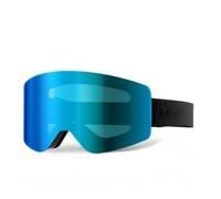 SETNGB Gafas de esquí magnéticas fotocromáticas elegantes para hombre y mujer, doble capa antivaho, para snowboard y esquí, azul hielo, 19,8 x 10,4 cm.