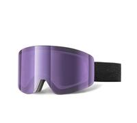 SETNGB Gafas de esquí magnéticas fotocromáticas elegantes para hombre y mujer, doble capa antivaho, para snowboard y esquí, color púrpura aurora, 19,8 x 10,4 cm.