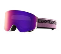 SETNGB Gafas de esquí y snowboard antivaho de alta definición para hombre y mujer (2025), color morado, 1 unidad.