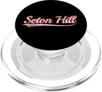 Seton Hill Vintage Varsity Distressed Throwback Style PopSockets PopGrip para MagSafe