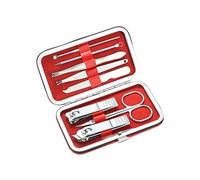 Sets de Uñas,Cuidado de Uñas,Set Cortauñas Profesi Nail Care Set with Portable Leather Case - Professional Manicure & Pedicure Kit for Adults(A 8 Piece Set)