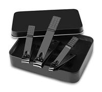 Sets de Uñas,Cuidado de Uñas,Set Cortauñas Profesi Professional Stainless Steel Nail Clipper Set Nail Care Kit for Precision Nail Trimming and Grooming