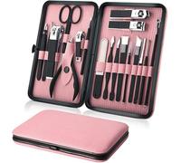 Sets de Uñas,Cuidado de Uñas,Set Cortauñas Profesi Stainless Steel Manicure and Pedicure Set - Complete Nail Care Kit with Scissors, Tweezers,(Style 3)