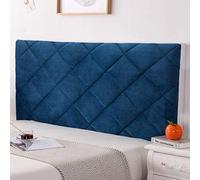SetSailW Funda Cabecero de Cama 135/140/150, Extensible Fundas para Cabeceros, Antipolvo Funda para Camas Tamaño King Tamaño Queen, Protectores Muebles a Prueba de Polvo,Blue-150cm